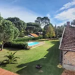 Vakantiehuis Grande Maison Dans Les Landes Pour 10 Pers Avec Piscine Et Salle Escalade Unique *