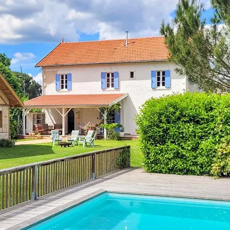 Grande Maison Dans Les Landes Pour 10 Pers Avec Piscine Et Salle Escalade Unique *