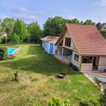Grande Maison Dans Les Landes Pour 10 Pers Avec Piscine Et Salle Escalade Unique