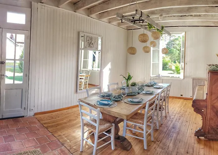 Charmante Maison Dans Les Landes X 10 Avec Piscine Et Salle D Escalade