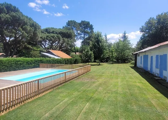 Tatil Evi Charmante Maison Dans Les Landes X 10 Avec Piscine Et Salle D Escalade Lue